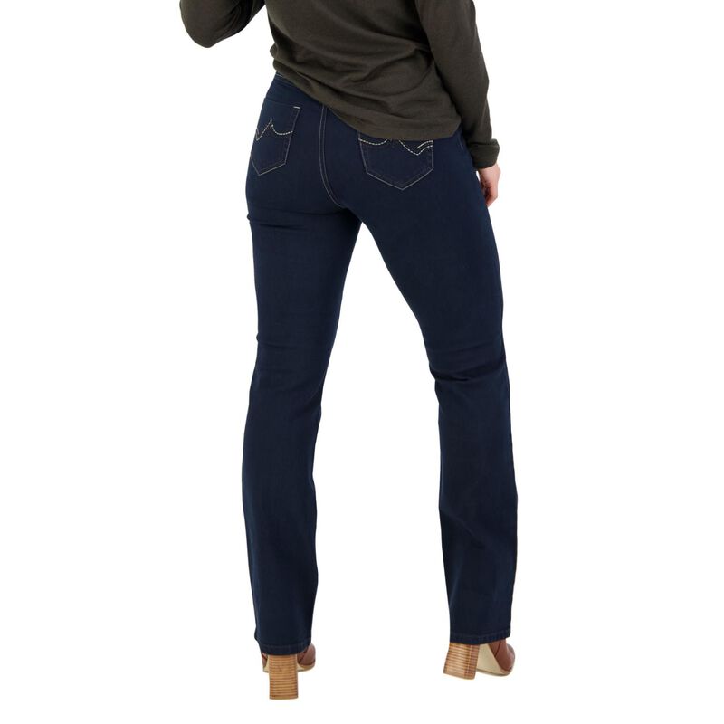 Vassalli Straight Leg With Silver Stitching Denim image number 1